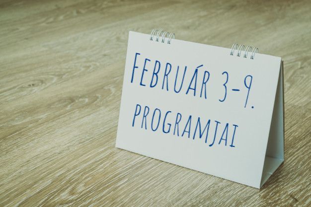 Február 3-9. programjai Budaörsön