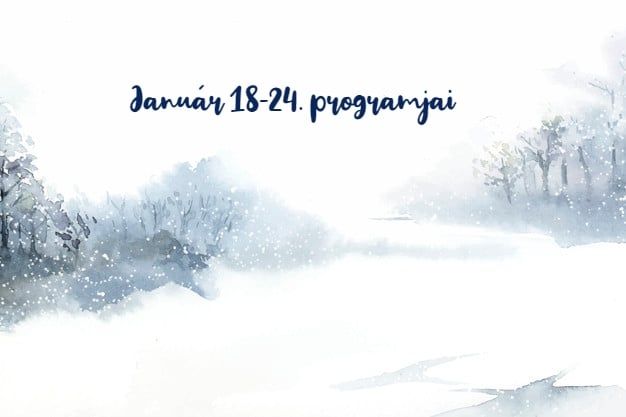 Január 18-24. közötti programok Budaörsön