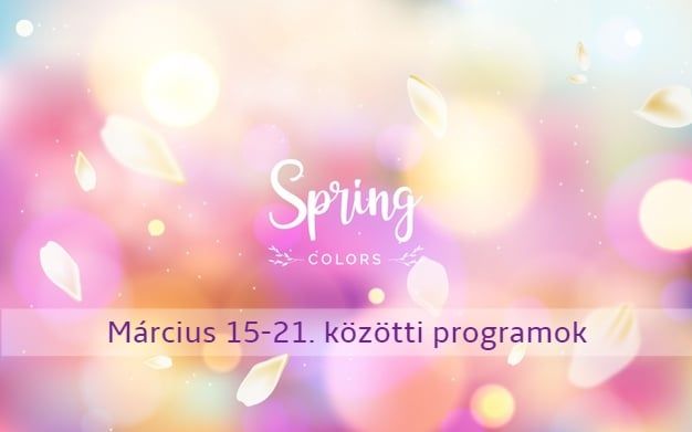 Március 15-21. közötti programok